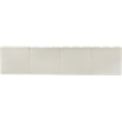 Bowery Hill Contemporary Cream Vegan Leather Modular Sectional