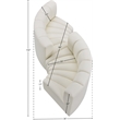 Bowery Hill Contemporary Cream Vegan Leather Modular Sectional