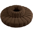 Bowery Hill Contemporary Soft Brown Velvet Modular Sectional