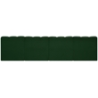 Bowery Hill Contemporary Green Boucle Fabric Modular Sectional