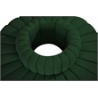Bowery Hill Contemporary Green Boucle Fabric Modular Sectional