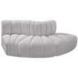 Bowery Hill Contemporary Grey Boucle Fabric Modular Sectional