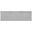 Bowery Hill Contemporary Grey Boucle Fabric Modular Sectional