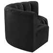 Bowery Hill Contemporary Soft Black Velvet Modular Sectional