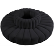 Bowery Hill Contemporary Soft Black Velvet Modular Sectional