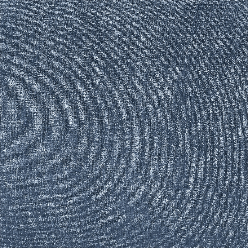 Bowery Hill Contemporary Light Blue Chenille Fabric King Bed