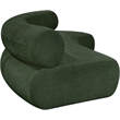 Bowery Hill Contemporary Soft Green Chenille Fabric Modular Sofa