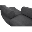 Bowery Hill Contemporary Soft Grey Chenille Fabric Modular Sofa