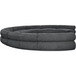 Bowery Hill Contemporary Soft Grey Chenille Fabric Modular Sofa