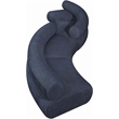 Bowery Hill Contemporary Soft Navy Chenille Fabric Modular Sofa