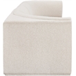Bowery Hill Contemporary Rich Cream Boucle Fabric Modular Sofa