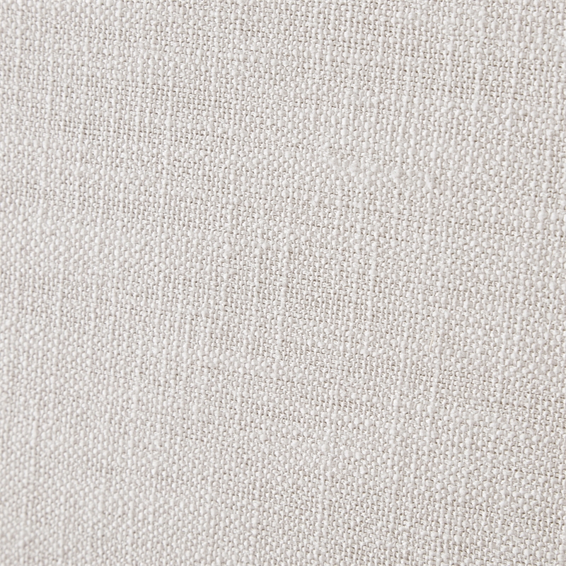Bowery Hill Contemporary Cream Linen Textured Fabric Queen Bed