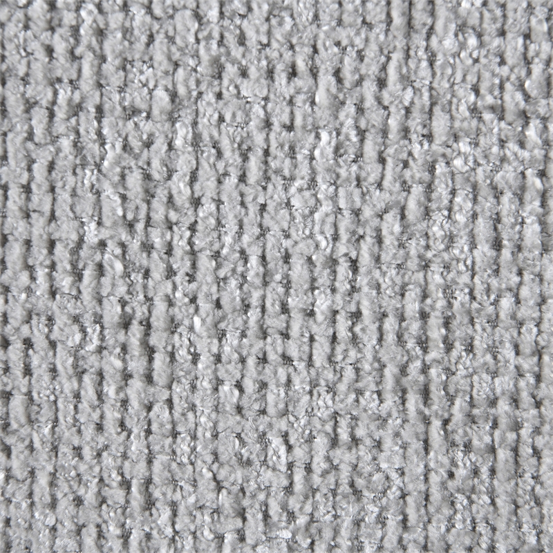 Bowery Hill Contemporary Grey Chenille Fabric Twin Trundle Bed