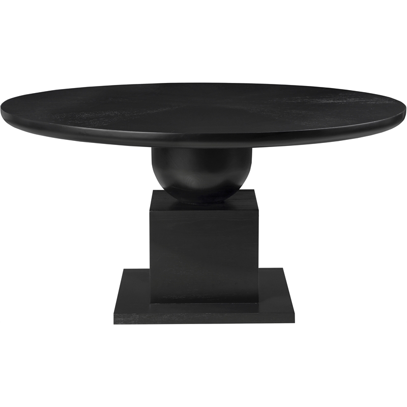 Bowery Hill Modern / Contemporary Rich Oak Veneer Dining Table