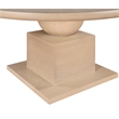 Bowery Hill Modern / Contemporary Rich Oak Veneer Dining Table