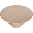 Bowery Hill Modern / Contemporary Rich Oak Veneer Dining Table