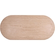 Bowery Hill Modern / Contemporary Beige Travertine Dining Table
