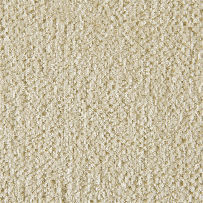 Bowery Hill Contemporary Soft Beige Chenille Fabric Full Bed