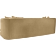 Bowery Hill Contemporary Solid Wood Frame Camel Durable Velvet Sofa