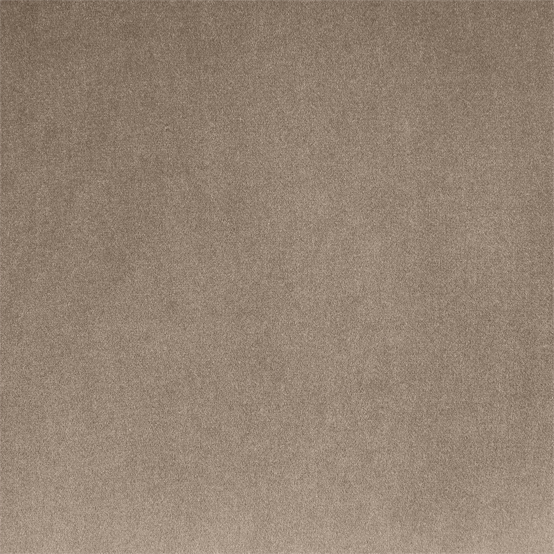 Bowery Hill Contemporary Solid Wood Frame Taupe Durable Velvet Sofa