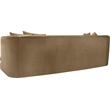 Bowery Hill Contemporary Solid Wood Frame Beige Durable Velvet Sofa