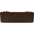 Bowery Hill Contemporary Solid Wood Frame Brown Durable Velvet Sofa