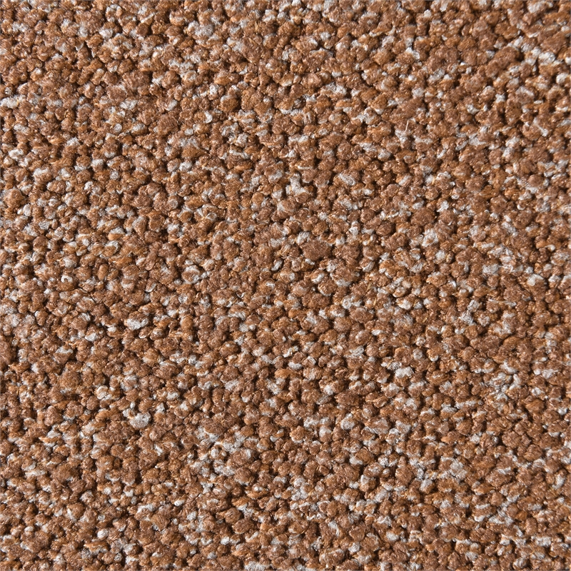 Bowery Hill Contemporary Soft Cognac Chenille Fabric Full Bed