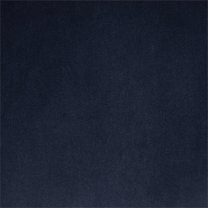 Bowery Hill Contemporary Solid Wood Inner Frame Navy Durable Velvet Chair
