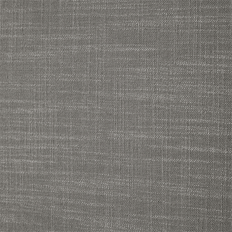 Bowery Hill Contemporary Grey Linen Textured Fabric Full Bed