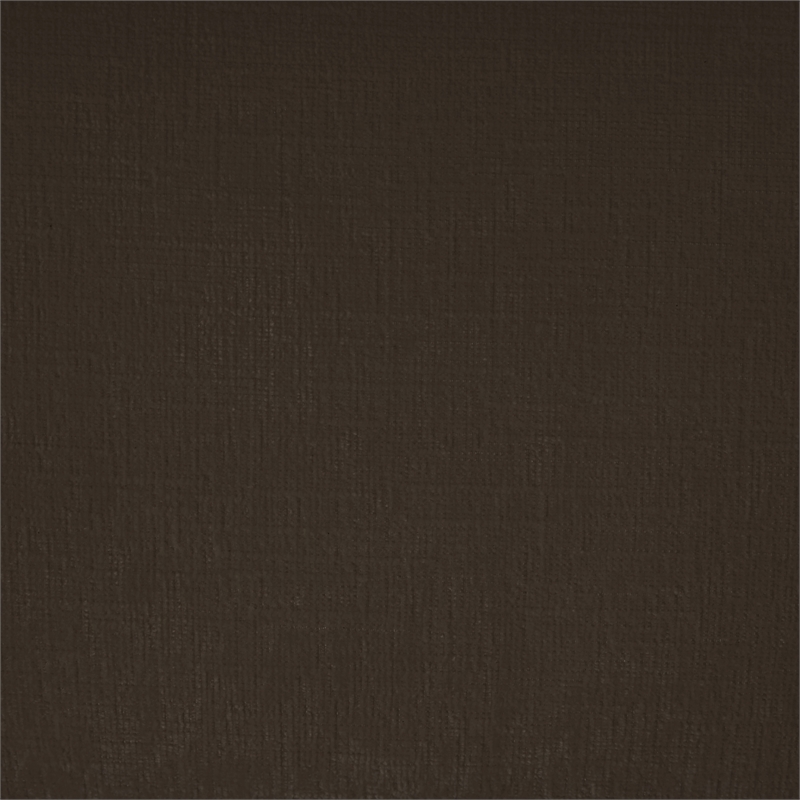 Bowery Hill Contemporary Brown Chenille Fabric Upholstered Sofa