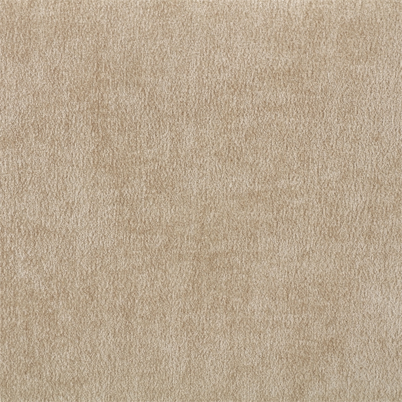 Bowery Hill Contemporary Beige Chenille Fabric Upholstered Full Bed