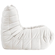Bowery Hill Contemporary Soft Cream Velvet Upholstered Chair