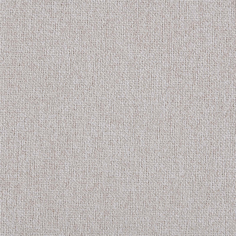 Bowery Hill Contemporary Beige Linen Textured Fabric Upholstered Queen Bed