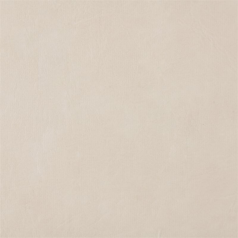 Bowery Hill Contemporary Cream Vegan Leather Upholstered Queen Bed