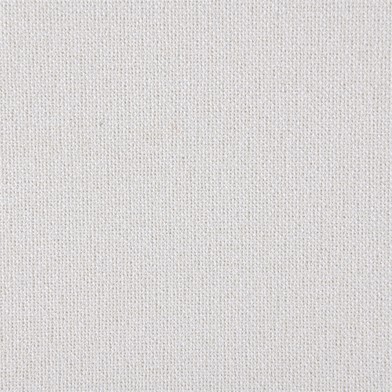 Bowery Hill Contemporary Cream Linen Textured Fabric Upholstered Twin Bed