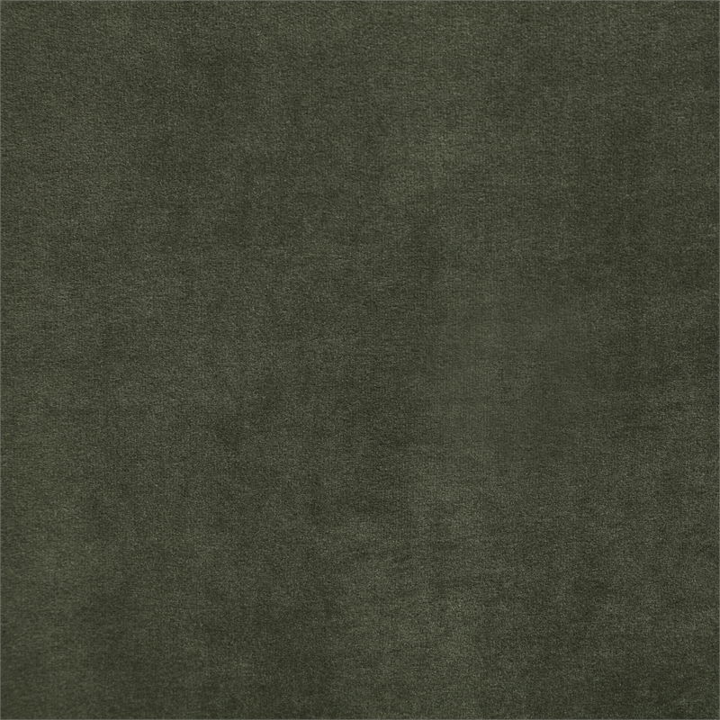 Bowery Hill Contemporary Green Durable Velvet Upholstered Twin Bed