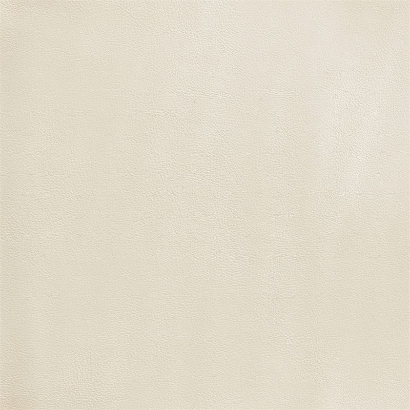 Bowery Hill Contemporary Cream Vegan Leather Upholstered Accent Chair