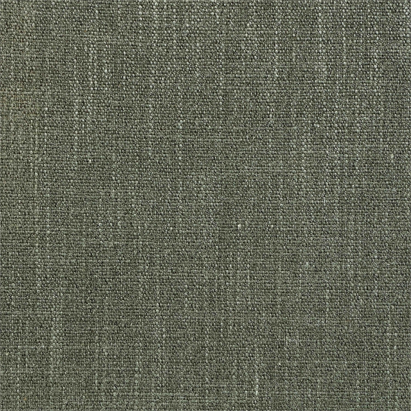 Bowery Hill Contemporary Olive Linen Textured Fabric Dining Arm Chair