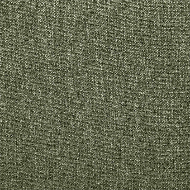Bowery Hill Contemporary Olive Linen Textured Fabric Dining Arm Chair