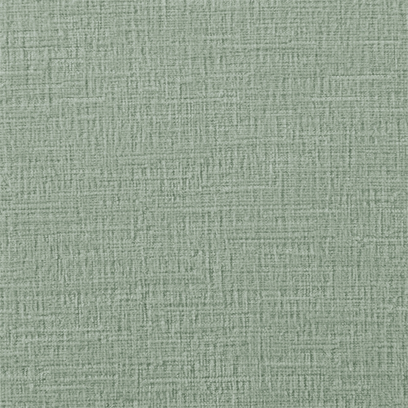 Bowery Hill Contemporary Mint Chenille Fabric Upholstered Twin Bed