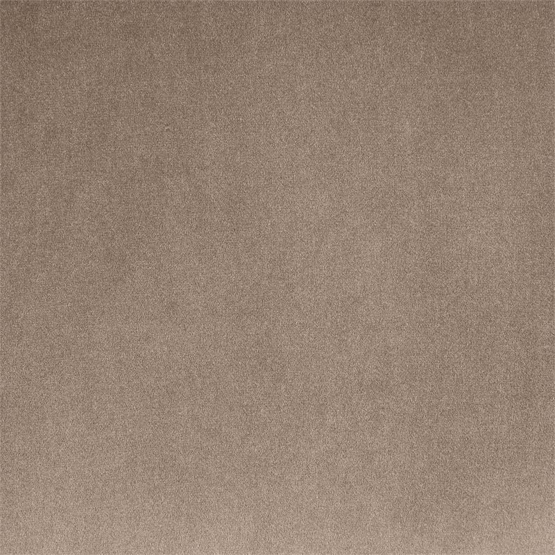 Bowery Hill Contemporary Taupe Durable Velvet Upholstered Full Bed
