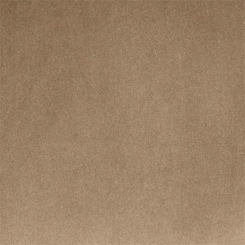 Bowery Hill Contemporary Beige Durable Velvet Upholstered King Bed