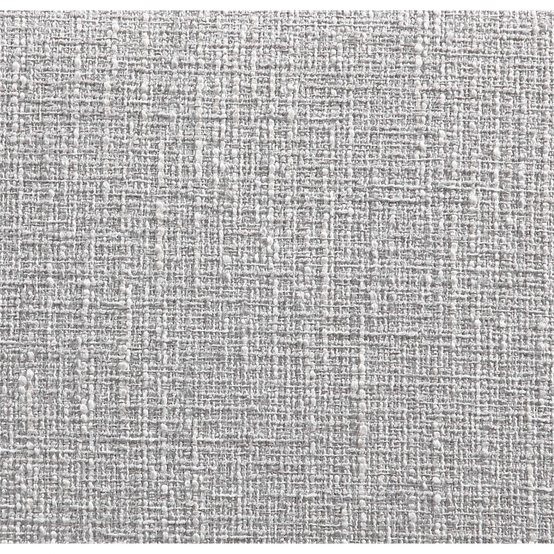 Bowery Hill Contemporary Grey Linen Textured Fabric Queen Bed