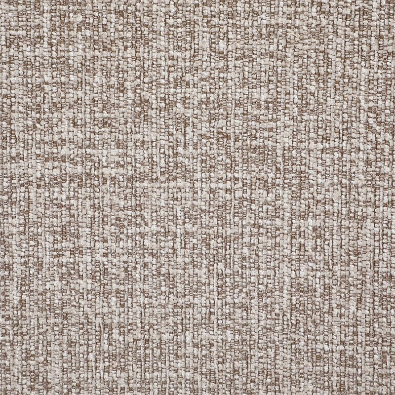 Bowery Hill Contemporary Beige Chenille Fabric Upholstered Queen Bed