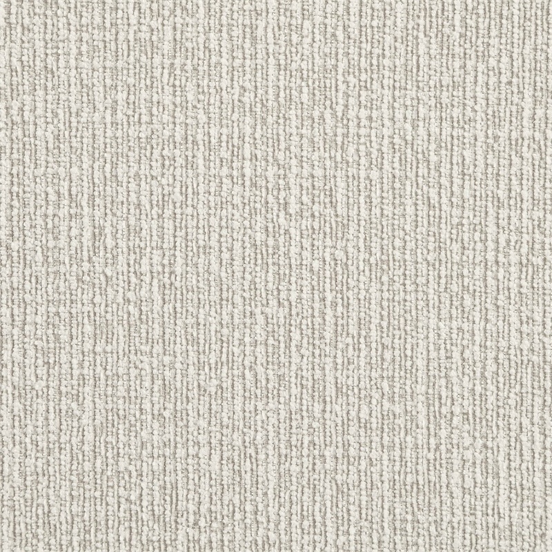 Bowery Hill Contemporary Cream Chenille Fabric Upholstered Queen Bed