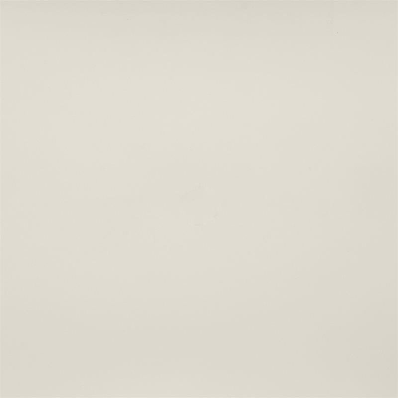 Bowery Hill Contemporary Cream Vegan Leather Upholstered Full Bed