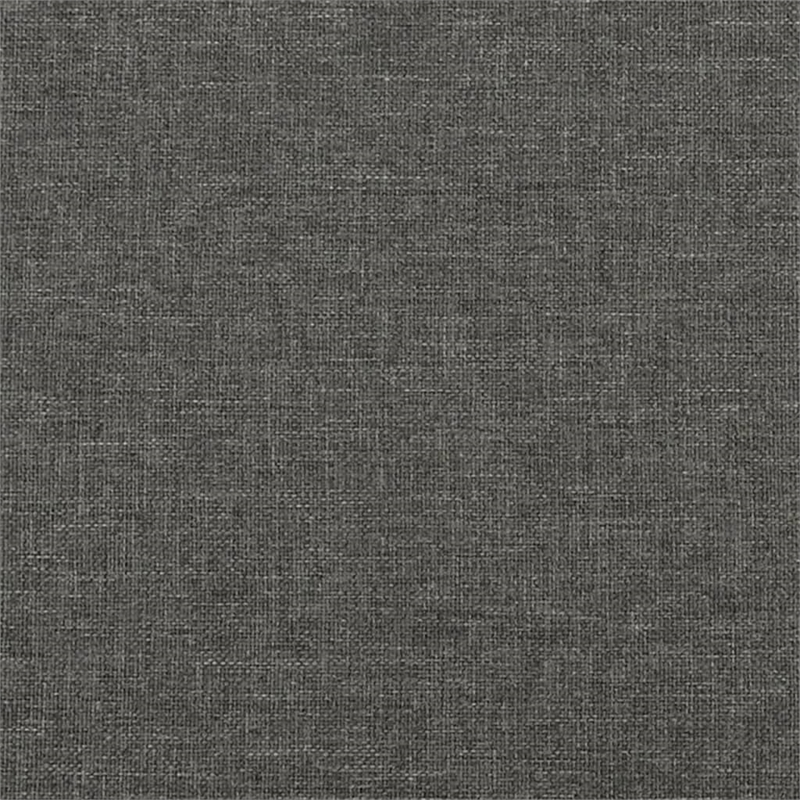 Bowery Hill Contemporary Full Engineered Wood Bed Frame in Dark Grey