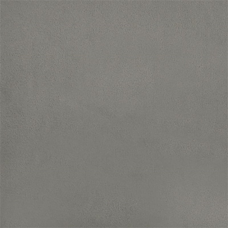 Bowery Hill Contemporary Twin XL Engineered Wood Bed Frame in Light Gray