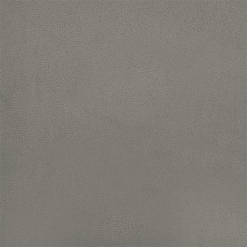 Bowery Hill Contemporary King Engineered Wood Bed Frame in Light Grey