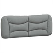 Bowery Hill Contemporary Rectangular King Bed Frame in Light Gray